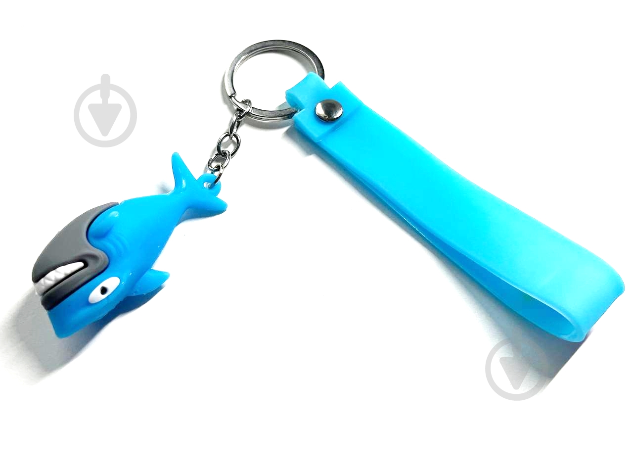 Брелок для ключів Акула голубий - фото 1 Брелок для ключів Акула голубий - фото 1