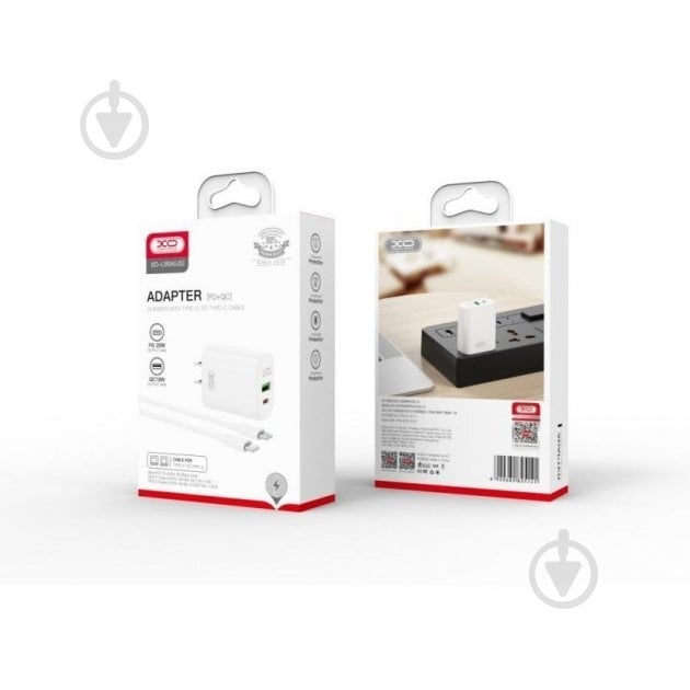 Зарядное устройство Xo Type-C L85A PD20W/QC3.0 18W - фото 3 Зарядное устройство Xo Type-C L85A PD20W/QC3.0 18W - фото 3