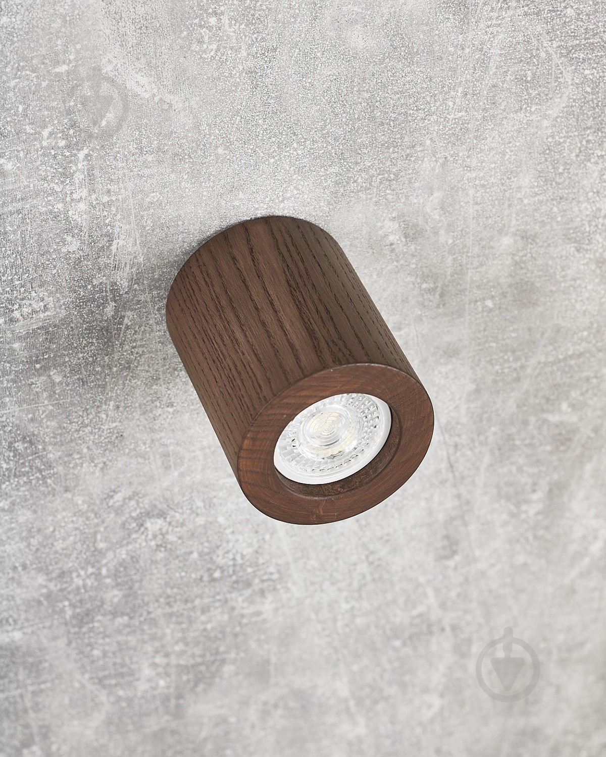 Светильник точечный Iterna Ceiling LW007 35 Вт GU5.3 дерево темное - фото 2