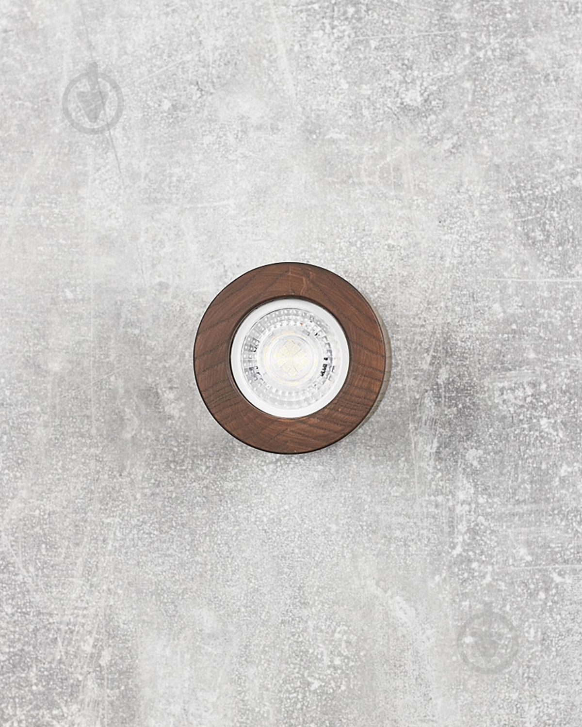 Светильник точечный Iterna Ceiling LW007 35 Вт GU5.3 дерево темное - фото 3