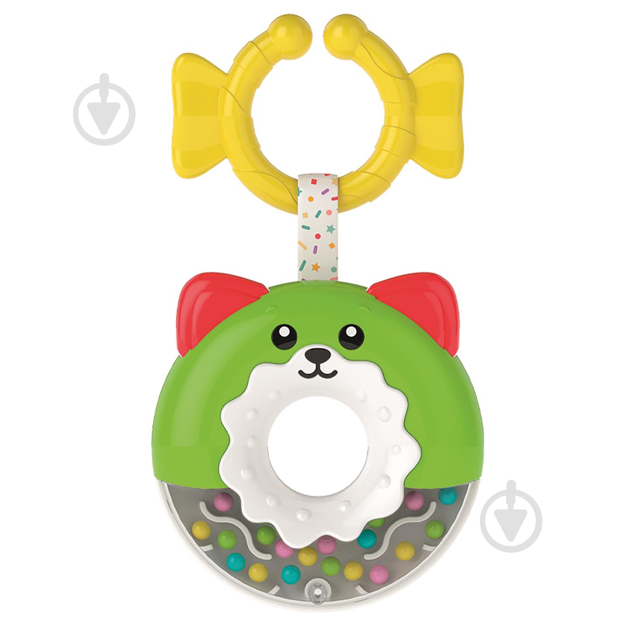 Погремушка Clementoni "Donut Rattle" 17504 - фото 1 Погремушка Clementoni "Donut Rattle" 17504 - фото 1
