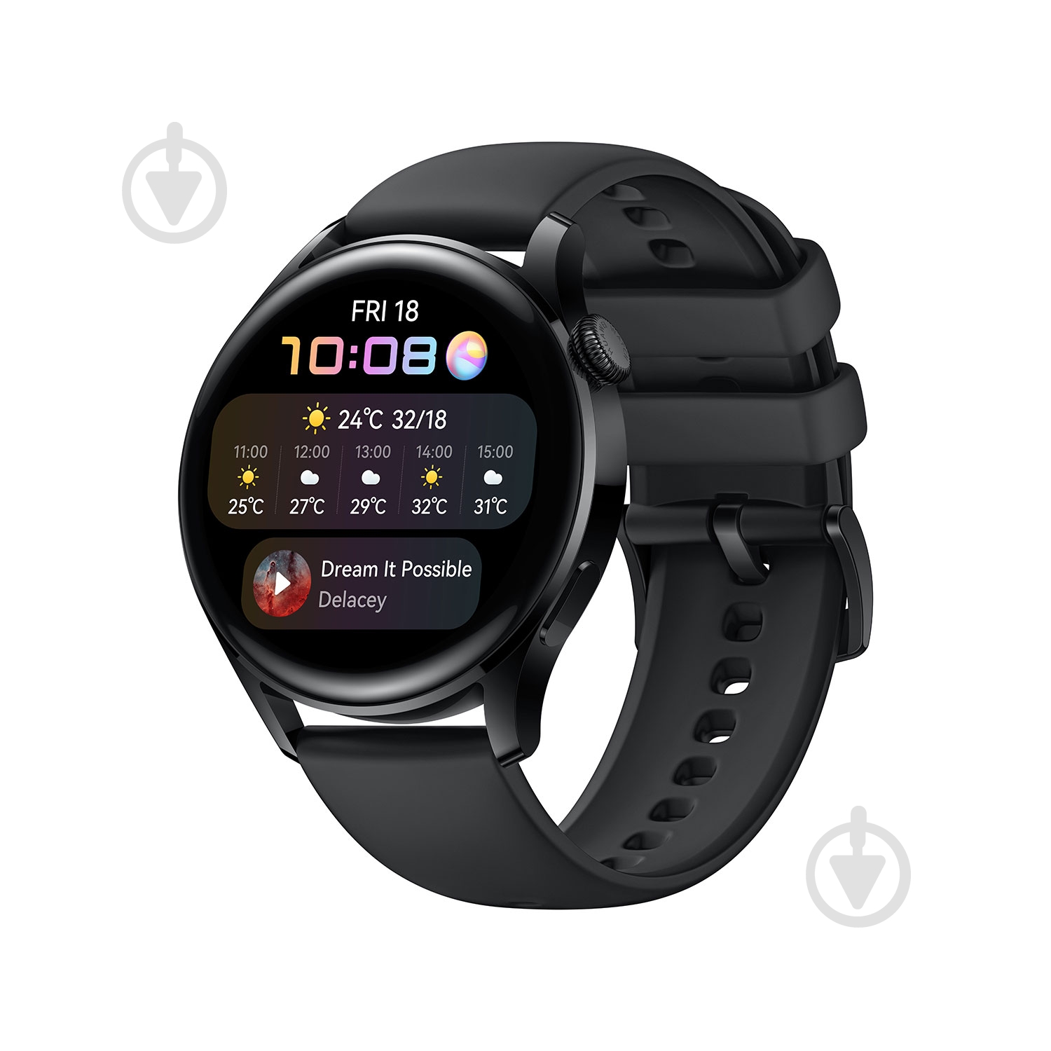 Смарт-часы Huawei Watch 3 black (55026820) - фото 2 Смарт-часы Huawei Watch 3 black (55026820) - фото 2