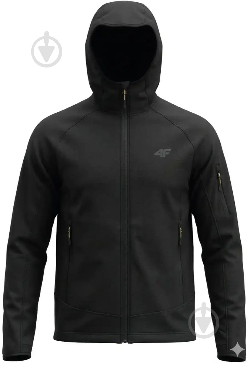 Куртка мужская 4F Softshell Jacket M666 4FWSS27TSOFM666-20S р.L черная - фото 1 Куртка мужская 4F Softshell Jacket M666 4FWSS27TSOFM666-20S р.L черная - фото 1