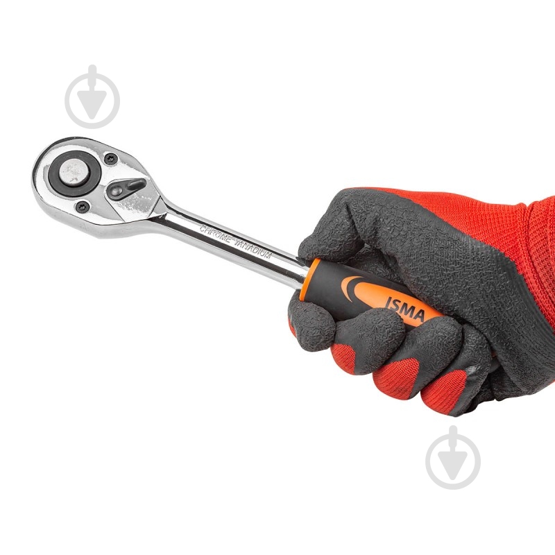 Трещотка ISMA 1 шт. IS-80242 - фото 3 Трещотка ISMA 1 шт. IS-80242 - фото 3