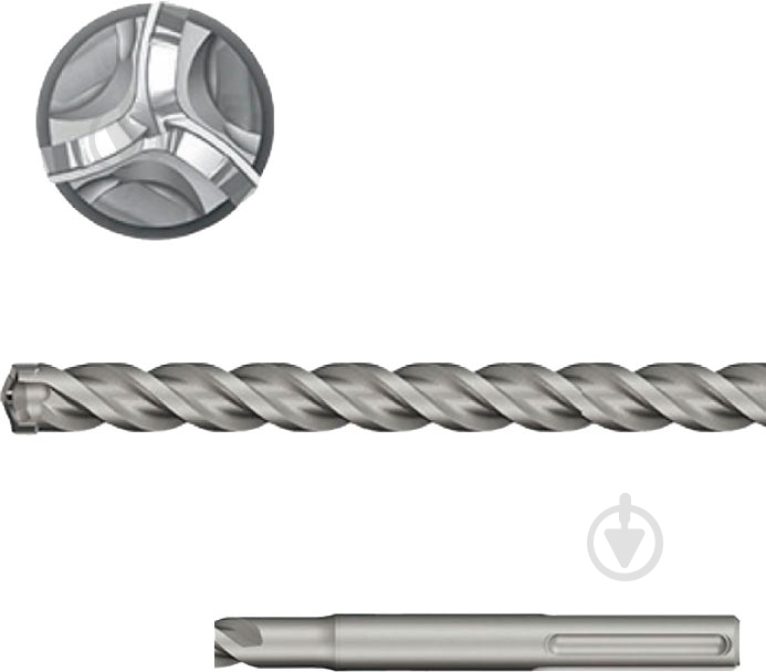 Бур PROFITOOL SDS-max 16x940 мм 1 шт. 50012 - фото 2