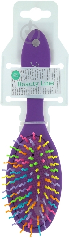 Щетка для волос Beauty Line 413954 фиолетовый - фото 1