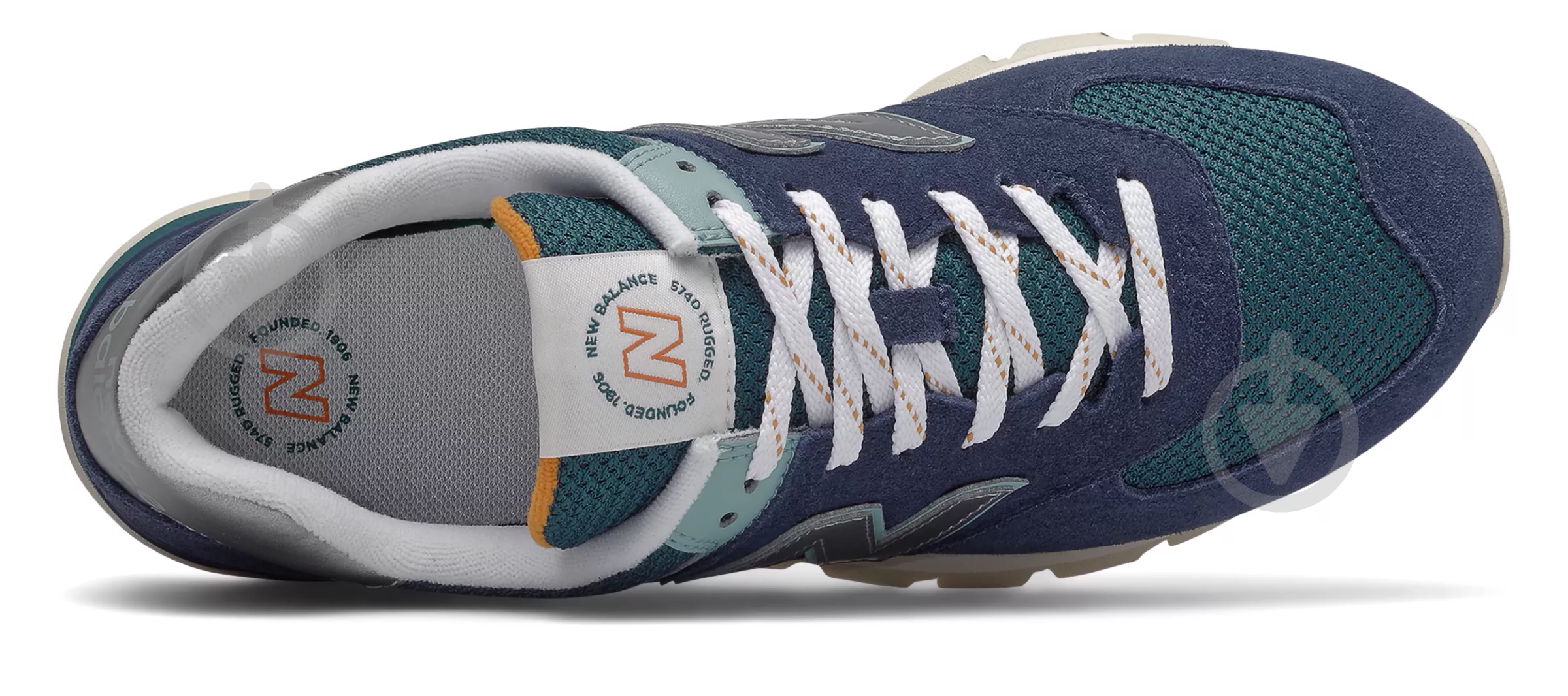 Кросівки чоловічі зимові New Balance ML574DHL р.42,5 сині - фото 3