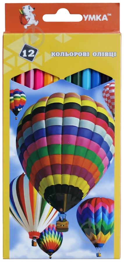 Набор карандашей Шары 12 шт. ЦК42-7 Умка - фото 1