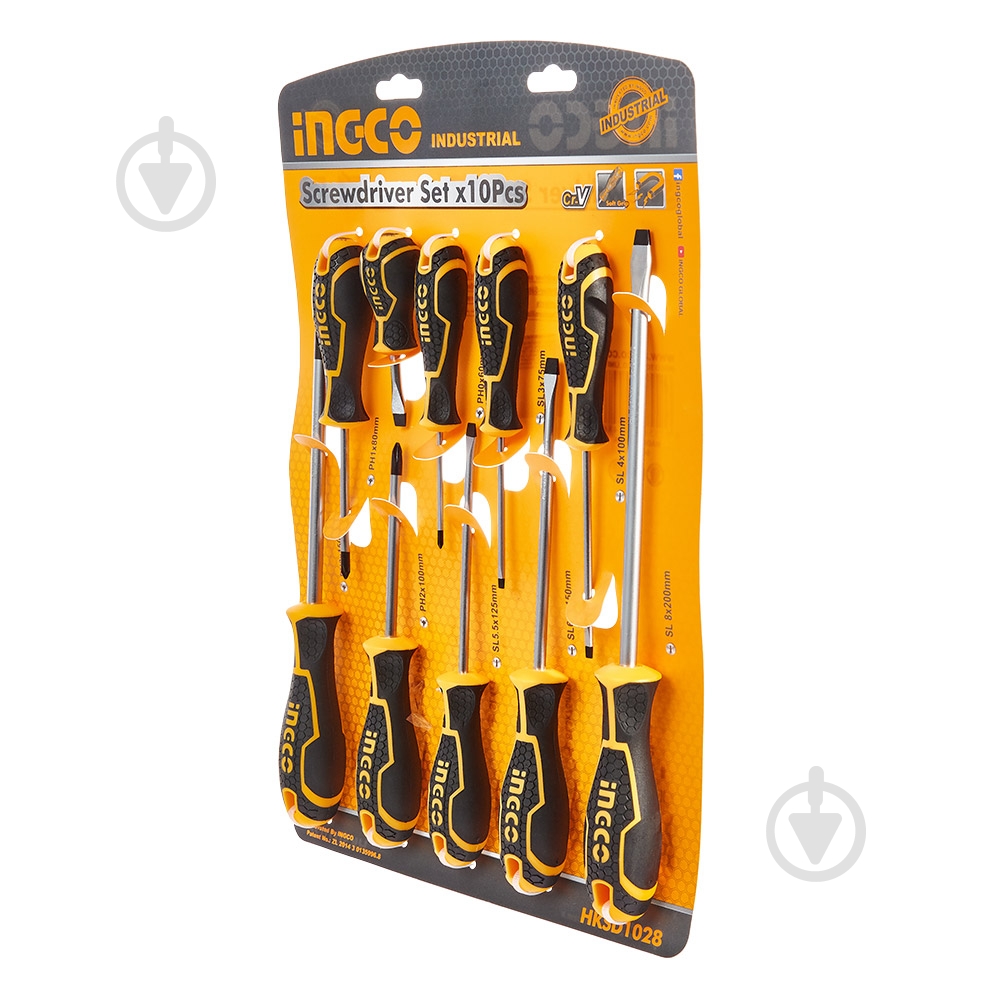 Набор отверток INGCO HKSD1028 - фото 3