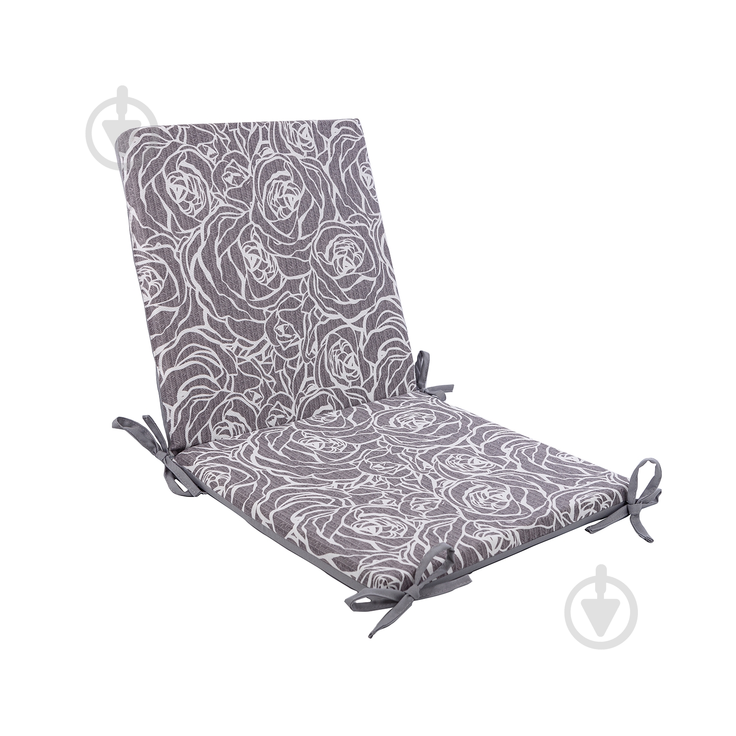 Подушка на стул Ost-Fran 40х80х3 см лонета Cosima Gris - фото 1