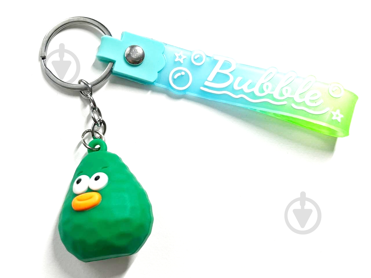 Брелок для ключей Авокадо голубой - фото 1