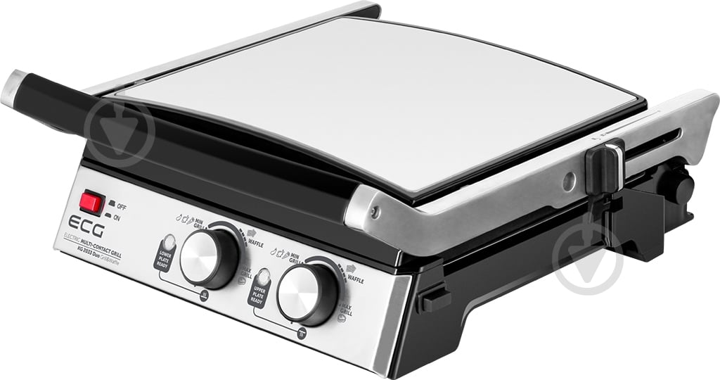 Вафельница-гриль ECG KG 2033 Duo Grill & Waffle - фото 1