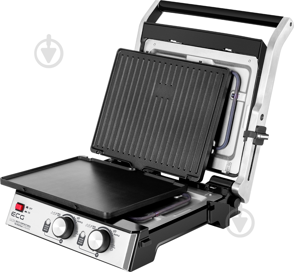 Вафельница-гриль ECG KG 2033 Duo Grill & Waffle - фото 16