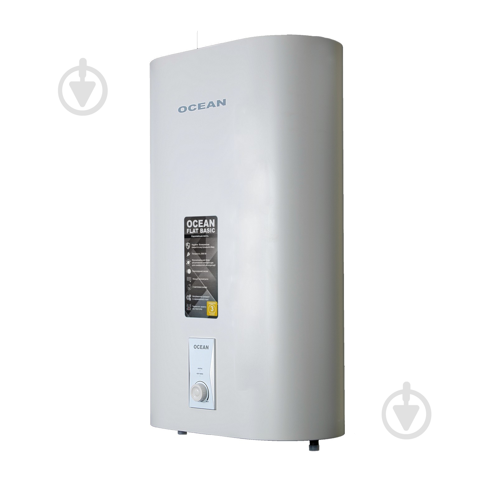 Бойлер Ocean FLAT RZB80M, ET+WT BASIC 80 л - фото 2