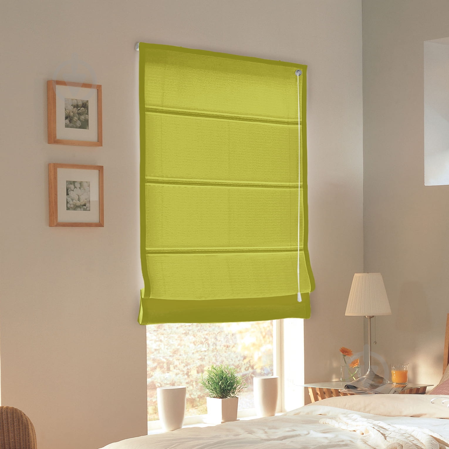 Римська штора Rollotex Шнурове керування ASTI 170x210 см Лаймова - фото 11 Римська штора Rollotex Шнурове керування ASTI 170x210 см Лаймова - фото 11