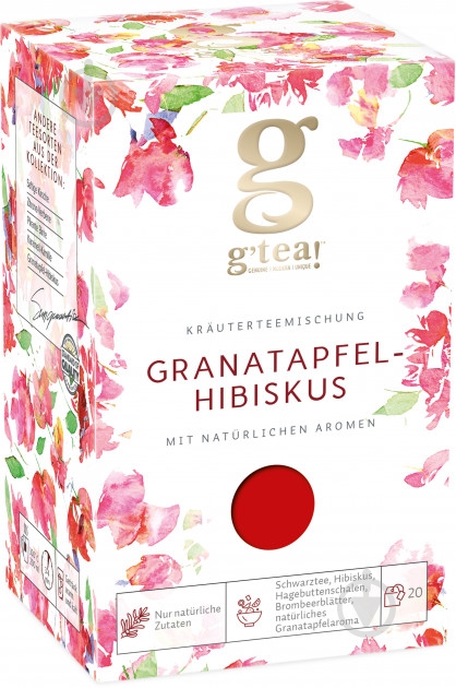 Чай фруктовий GRACE™ Гранатове каркаде 25 шт. - фото 1 Чай фруктовий GRACE™ Гранатове каркаде 25 шт. - фото 1