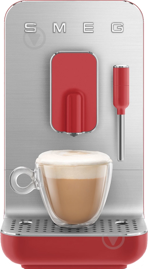 Кофемашина Smeg BCC02RDMEU - фото 10 Кофемашина Smeg BCC02RDMEU - фото 10