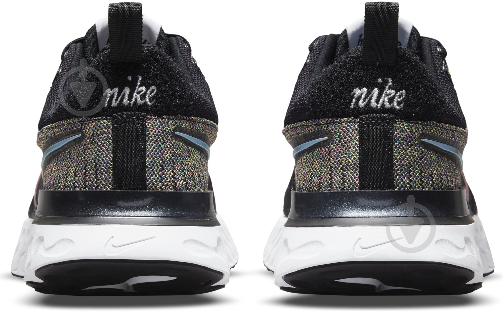 Кросівки чоловічі Nike ReactINFINITY Run Flyknit 2 BT DD6790-001 р.40,5 чорні - фото 2