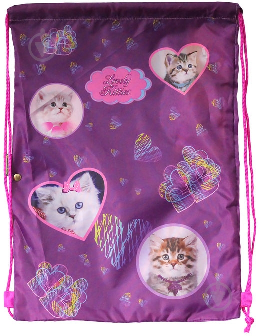 Сумка для обуви Lovely Kitties 33x46 см CLASS - фото 1