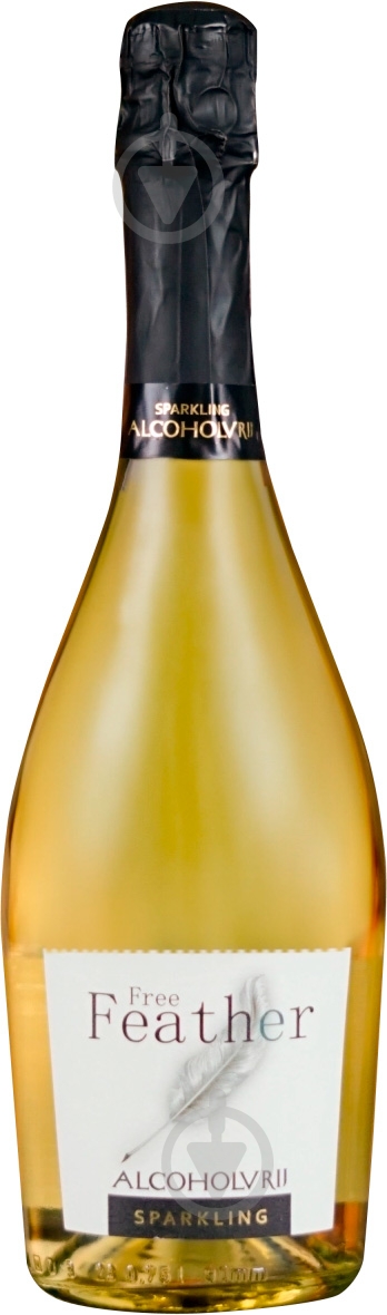 Вино игристое Free Feather Alcoholfree Sparkling безалкогольное белое полусладкое 0,75 л - фото 1 Вино игристое Free Feather Alcoholfree Sparkling безалкогольное белое полусладкое 0,75 л - фото 1