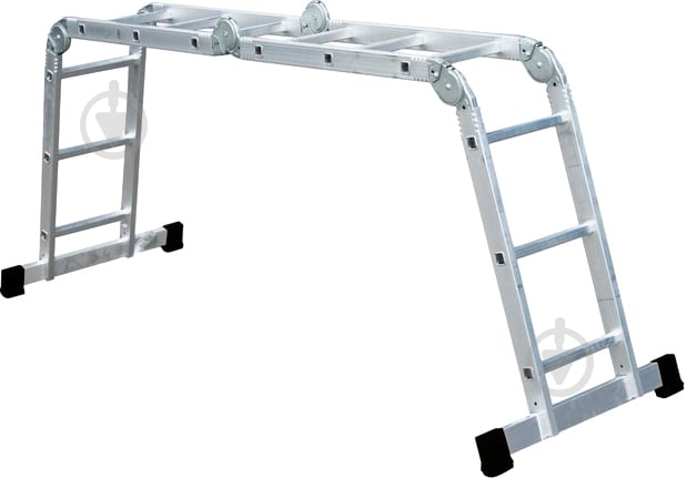 Шарнирная лестница-стремянка Forte FE 4x3 (22239) - фото 1