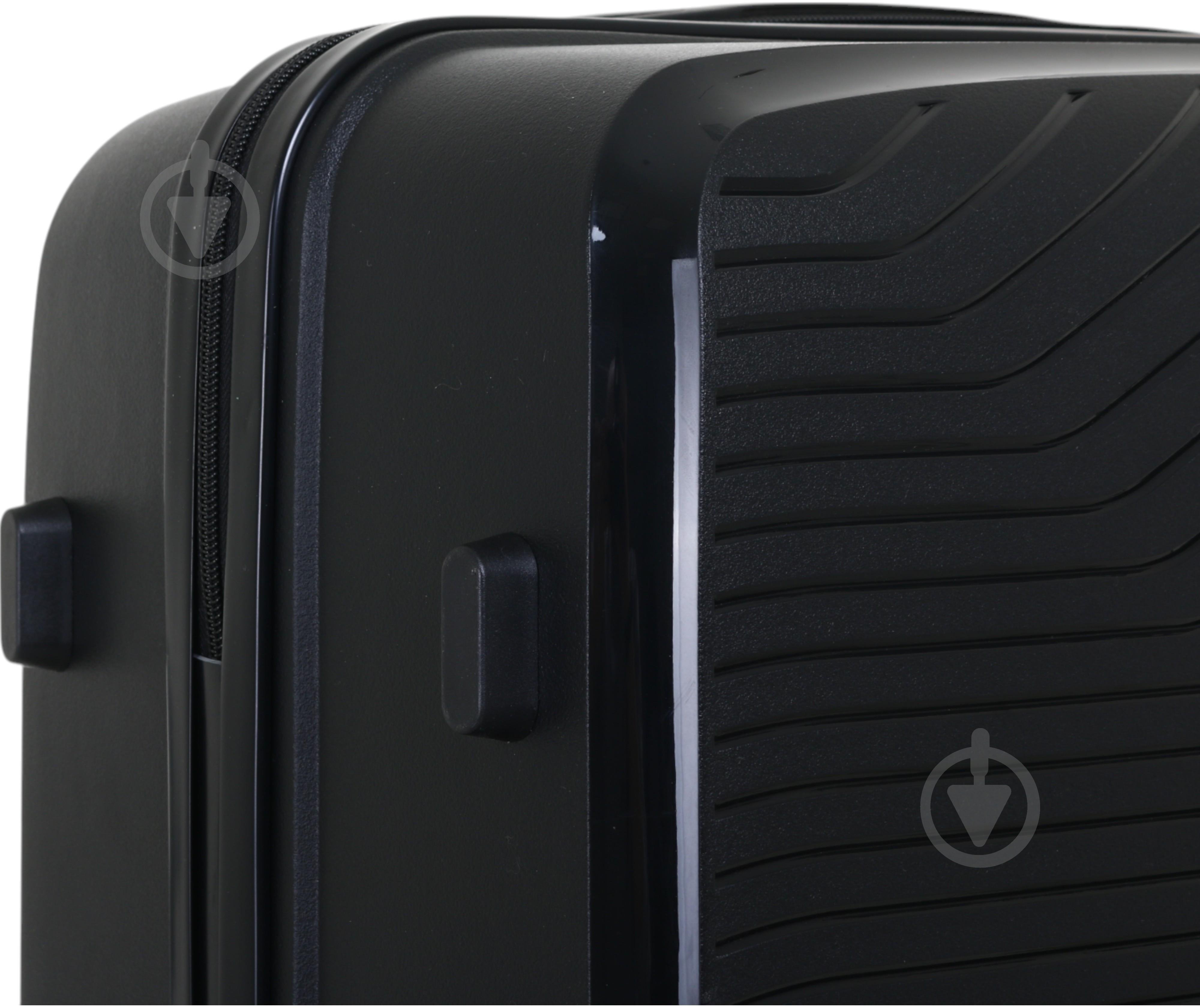 Чемодан Compass PP-849 L черный - фото 9