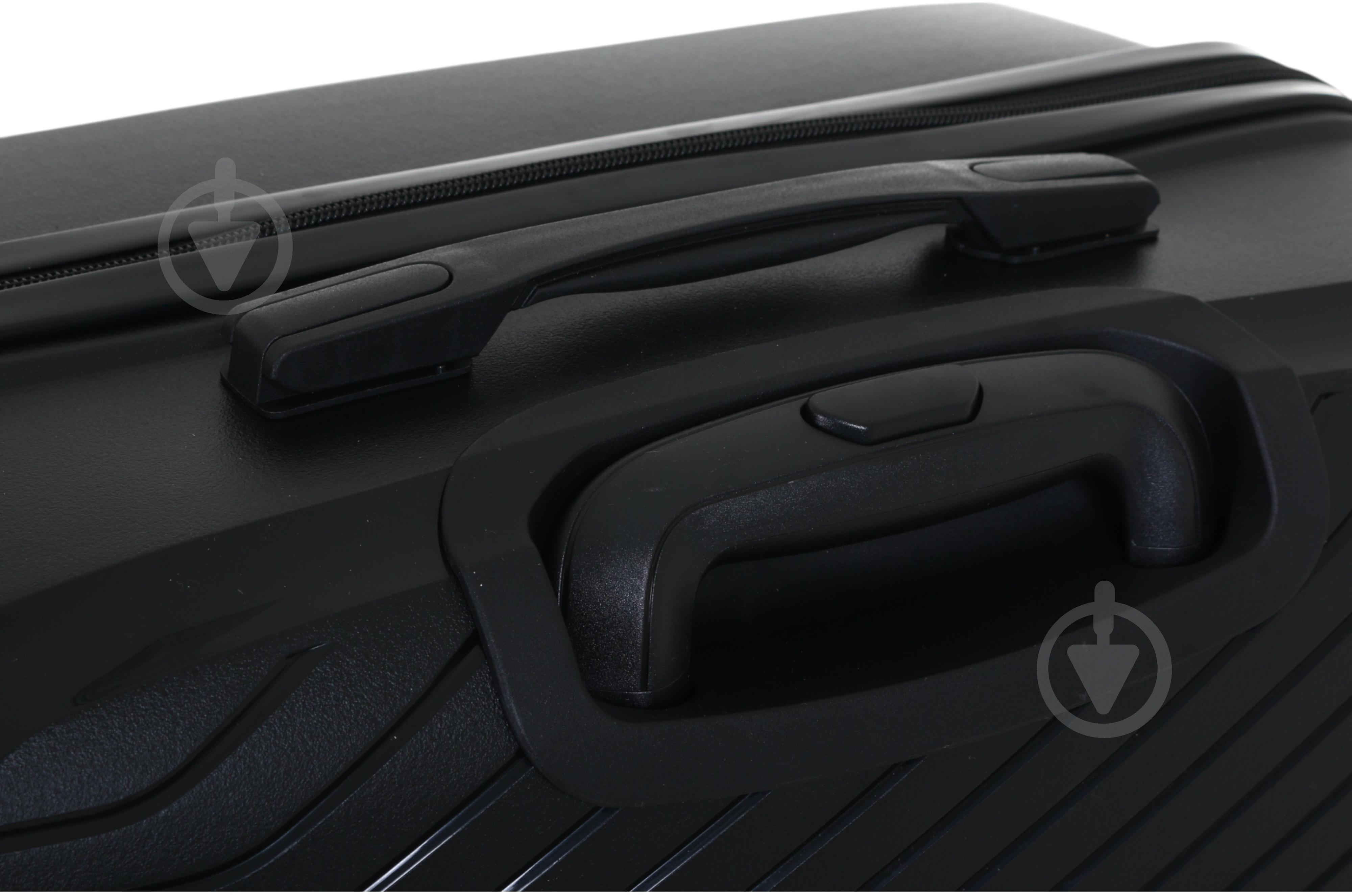 Чемодан Compass PP-849 L черный - фото 7