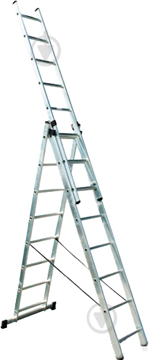Драбина 3-секційна універсальна Forte СЕ 3x8 (22242) - фото 1 Драбина 3-секційна універсальна Forte СЕ 3x8 (22242) - фото 1