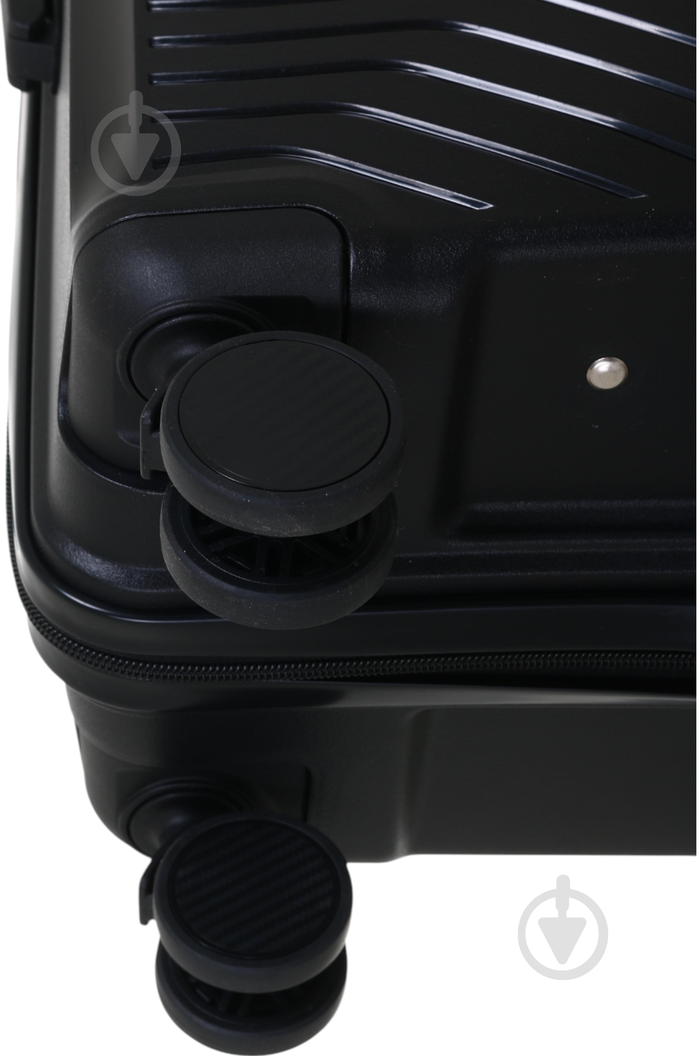 Чемодан Compass PP-849 M черный - фото 12