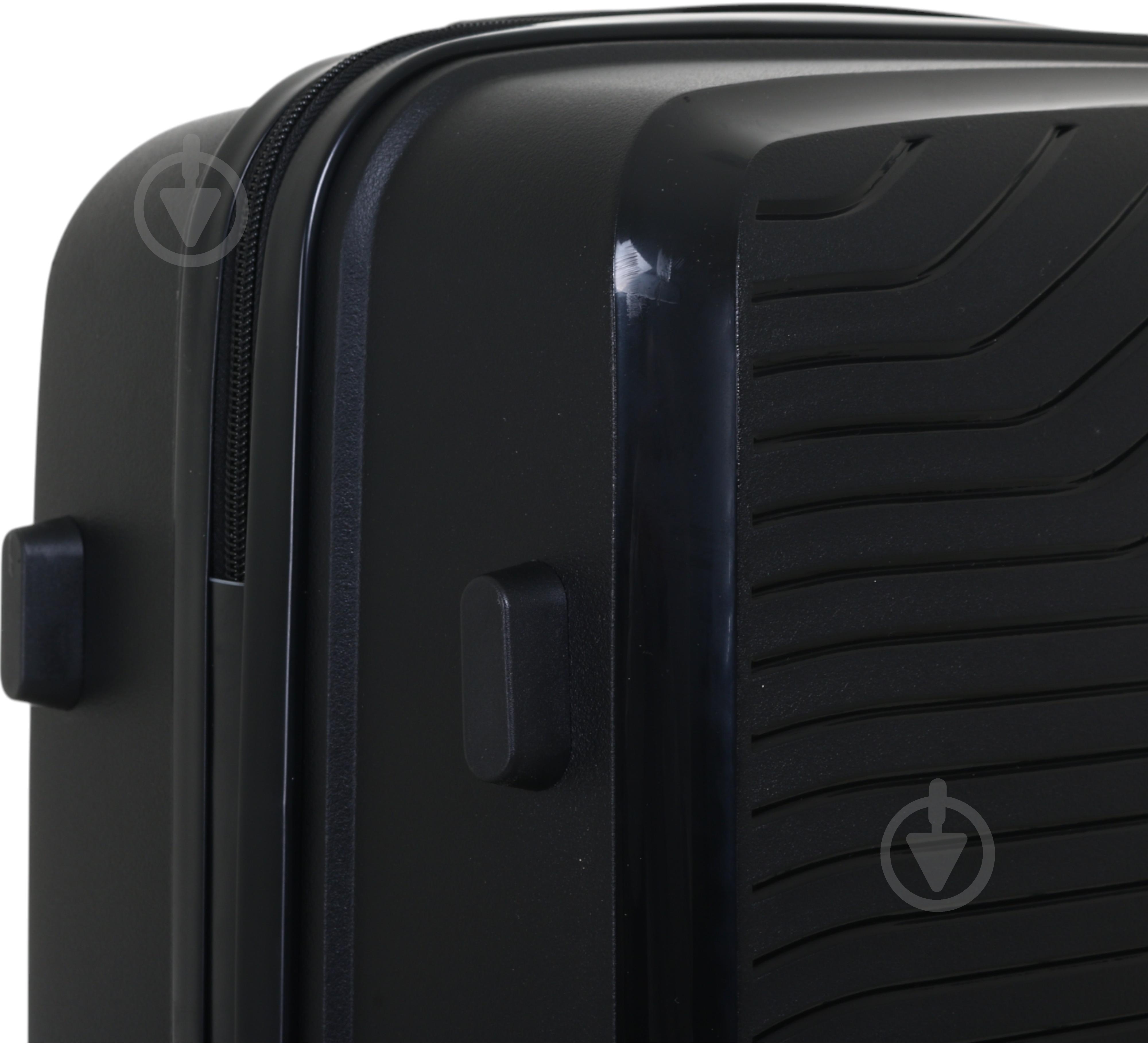 Чемодан Compass PP-849 M черный - фото 7