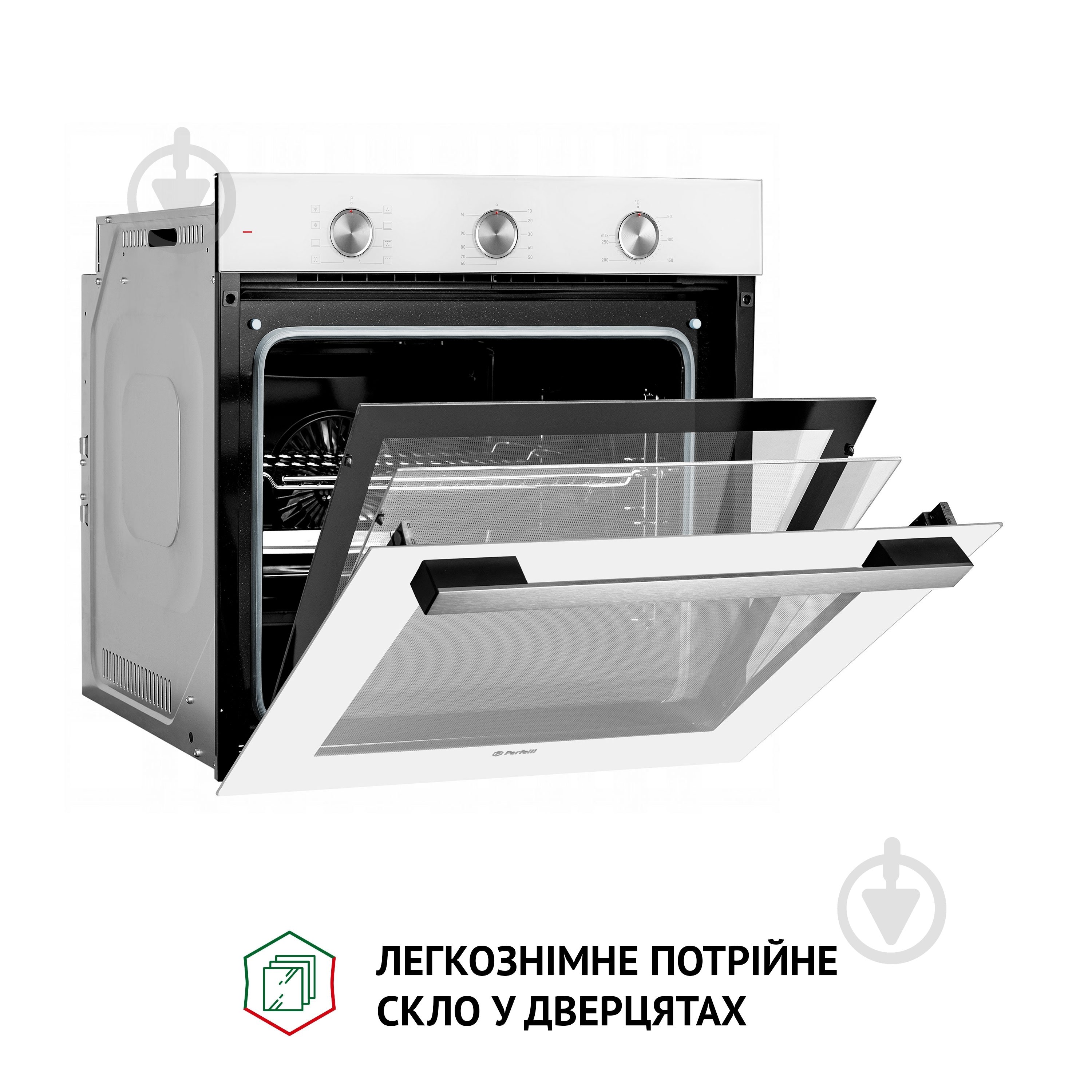 Духова шафа Perfelli DIAMOND 6M8L BIANCO електрична вбудовувана - фото 4