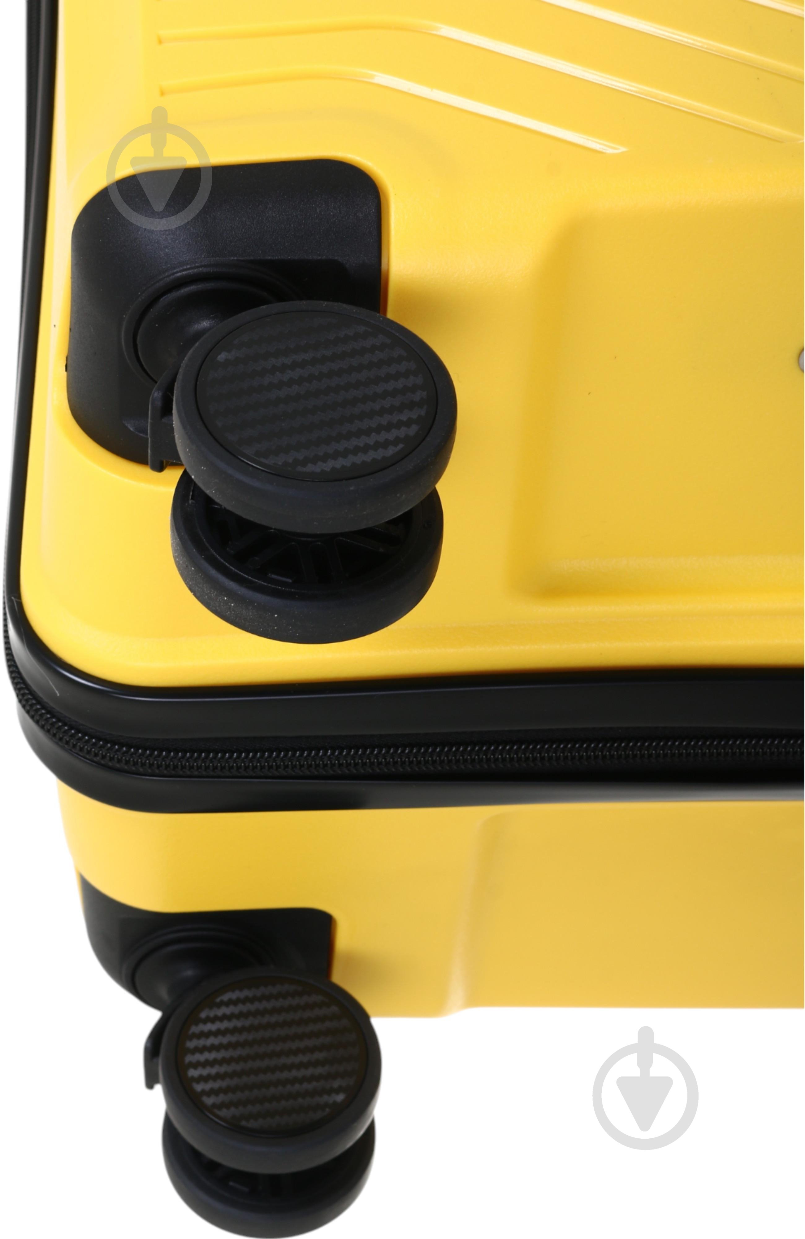 Чемодан Compass PP-849 L желтый - фото 10 Чемодан Compass PP-849 L желтый - фото 10