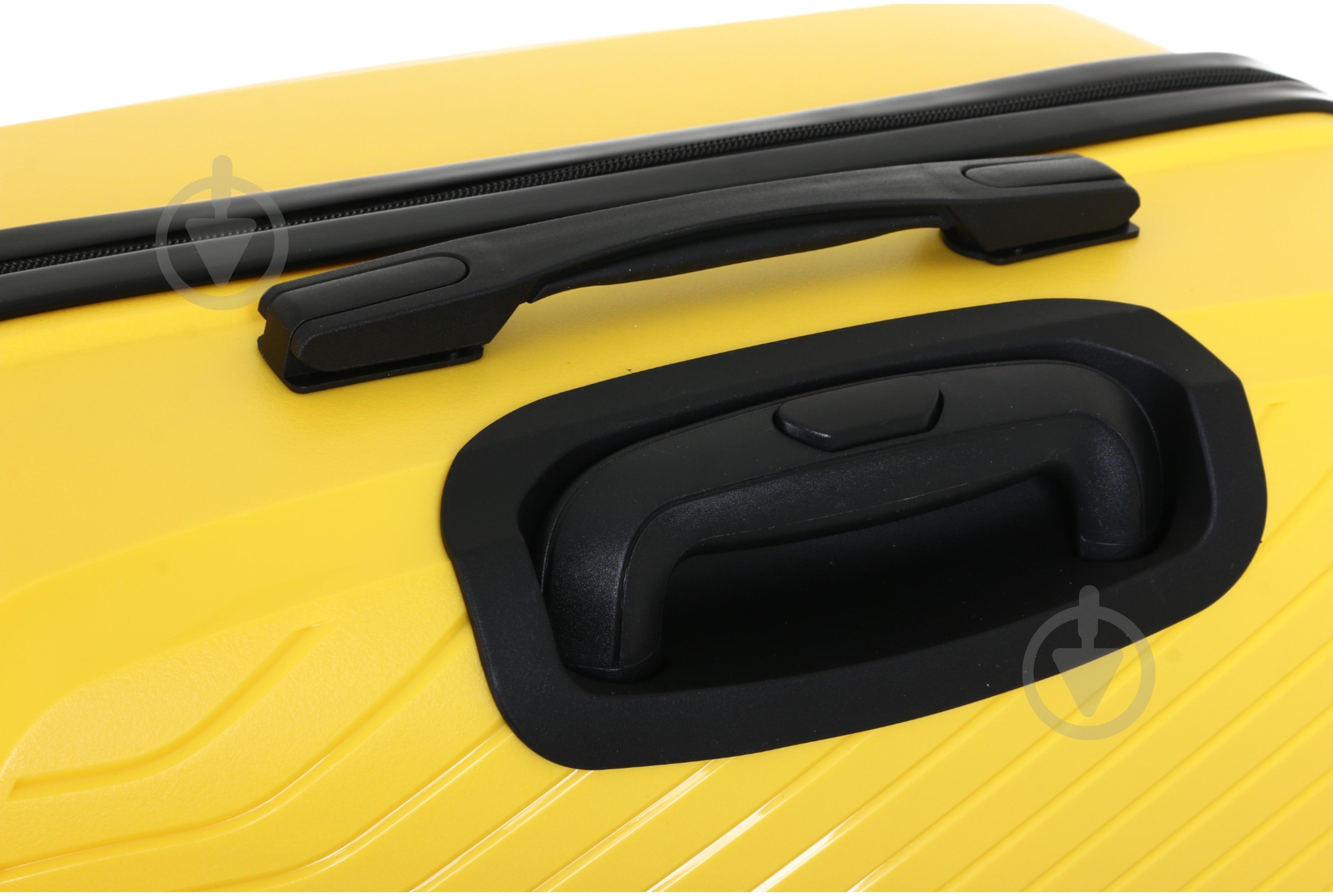 Чемодан Compass PP-849 L желтый - фото 7 Чемодан Compass PP-849 L желтый - фото 7