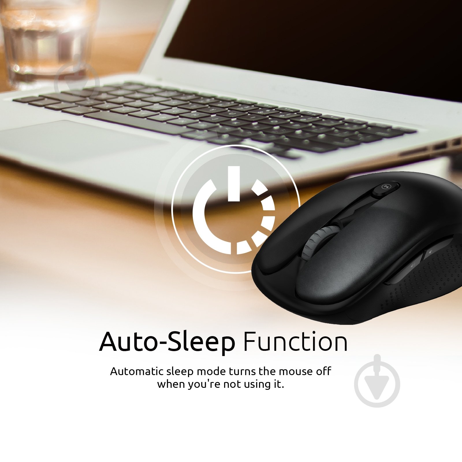 Мышь Promate Wireless black (clix-4.black) - фото 7 Мышь Promate Wireless black (clix-4.black) - фото 7