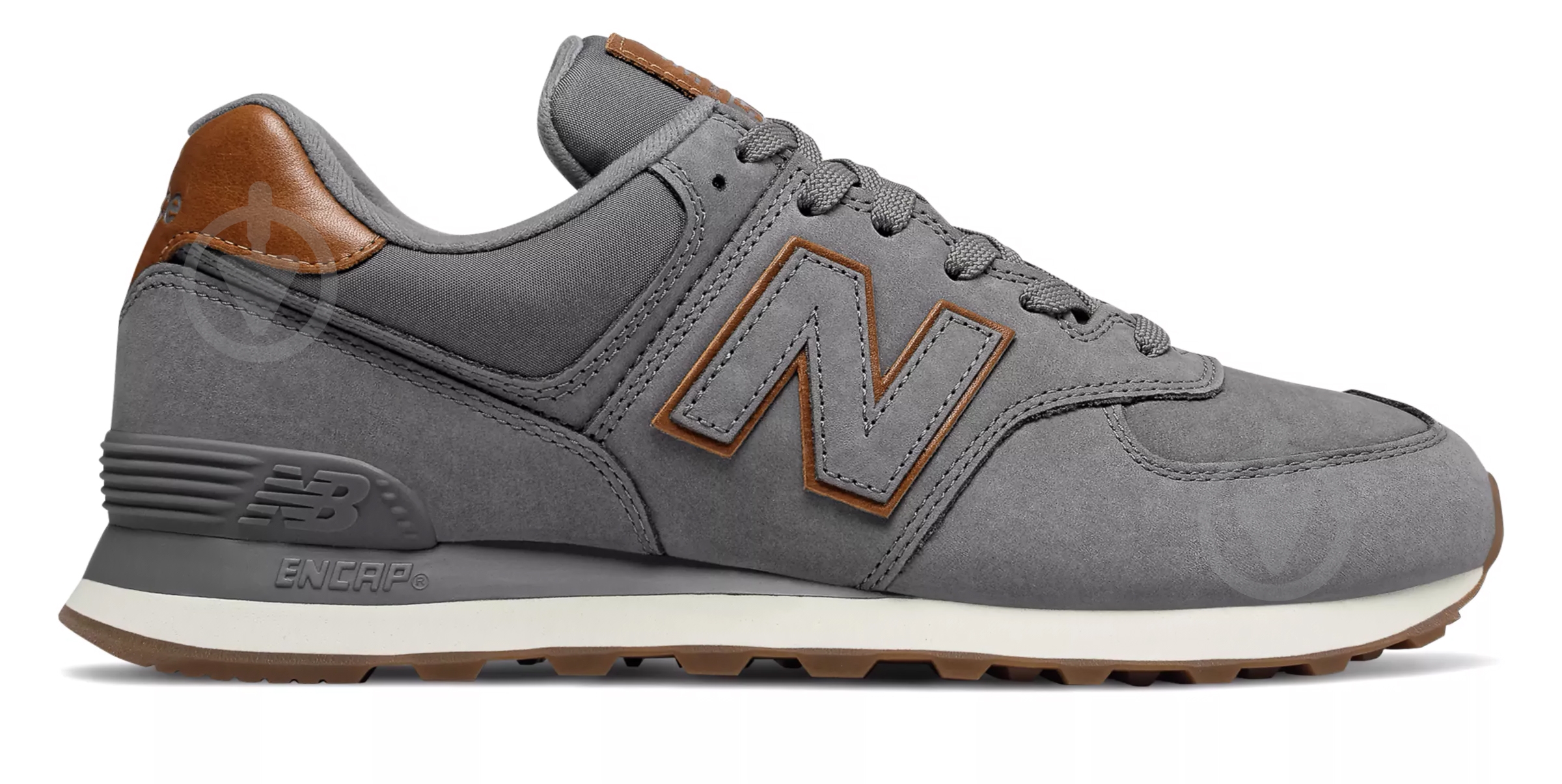 Кроссовки мужские зимние New Balance ML574NBA р.41,5 серые - фото 1