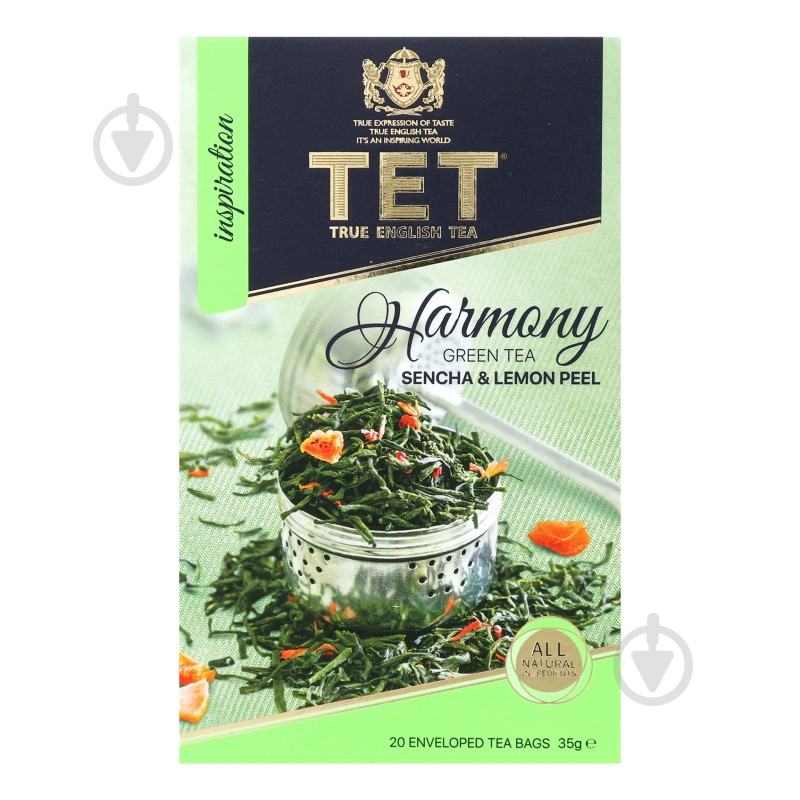 Чай черный ТЕТ мелколистовой с травами Harmony 20 шт. - фото 1