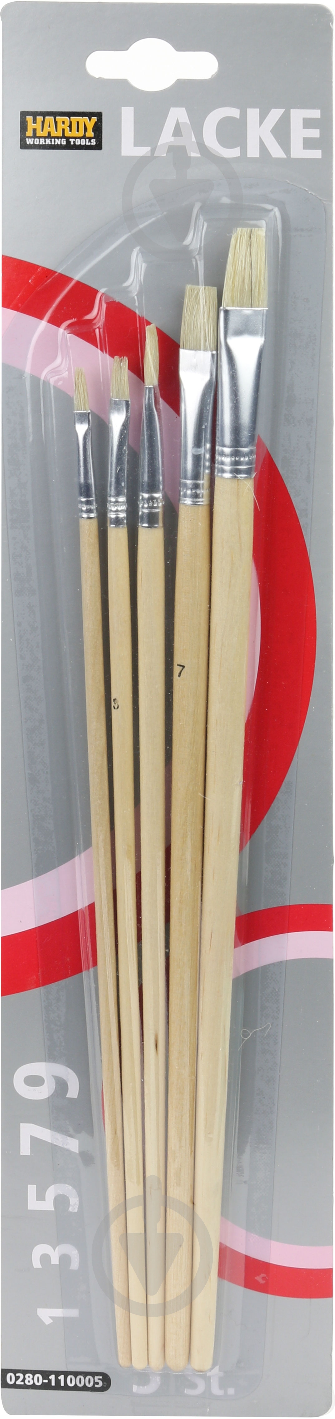 Набор кистей KAEM для масляных красок 5 шт. 0280-110005 - фото 2