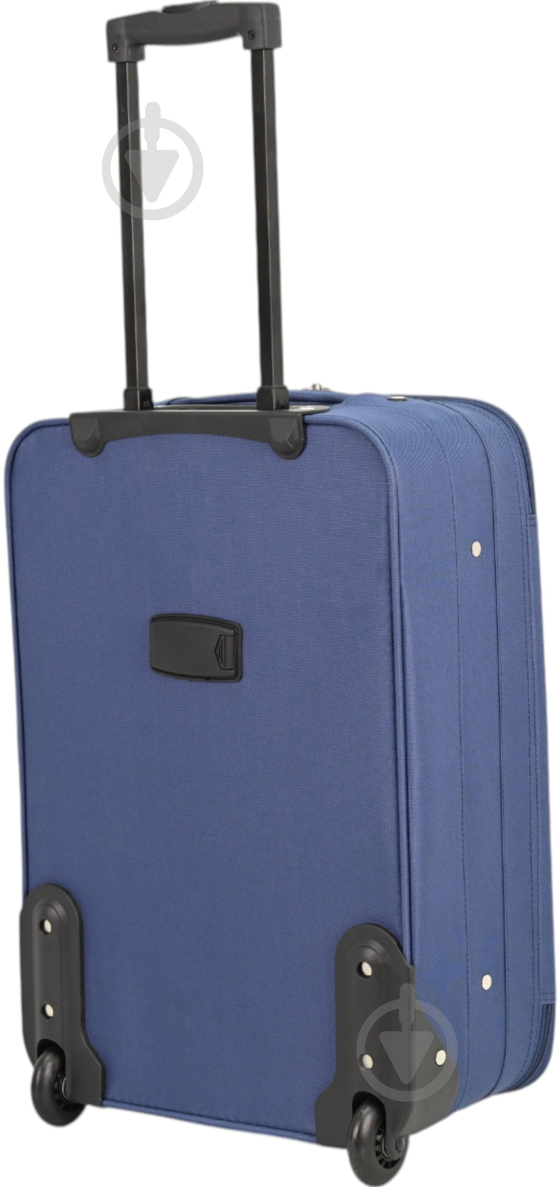 Валіза Compass MS-2502 50 л синій 41x24x64 см M - фото 3