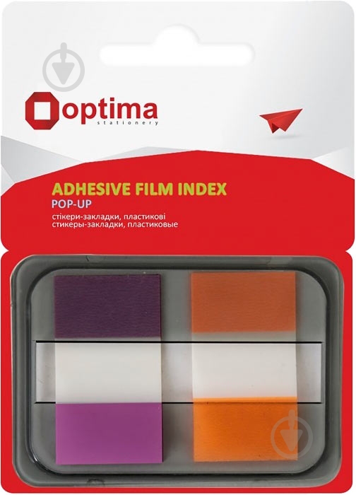 Стикер-закладка O25536 Optima - фото 1 Стикер-закладка O25536 Optima - фото 1