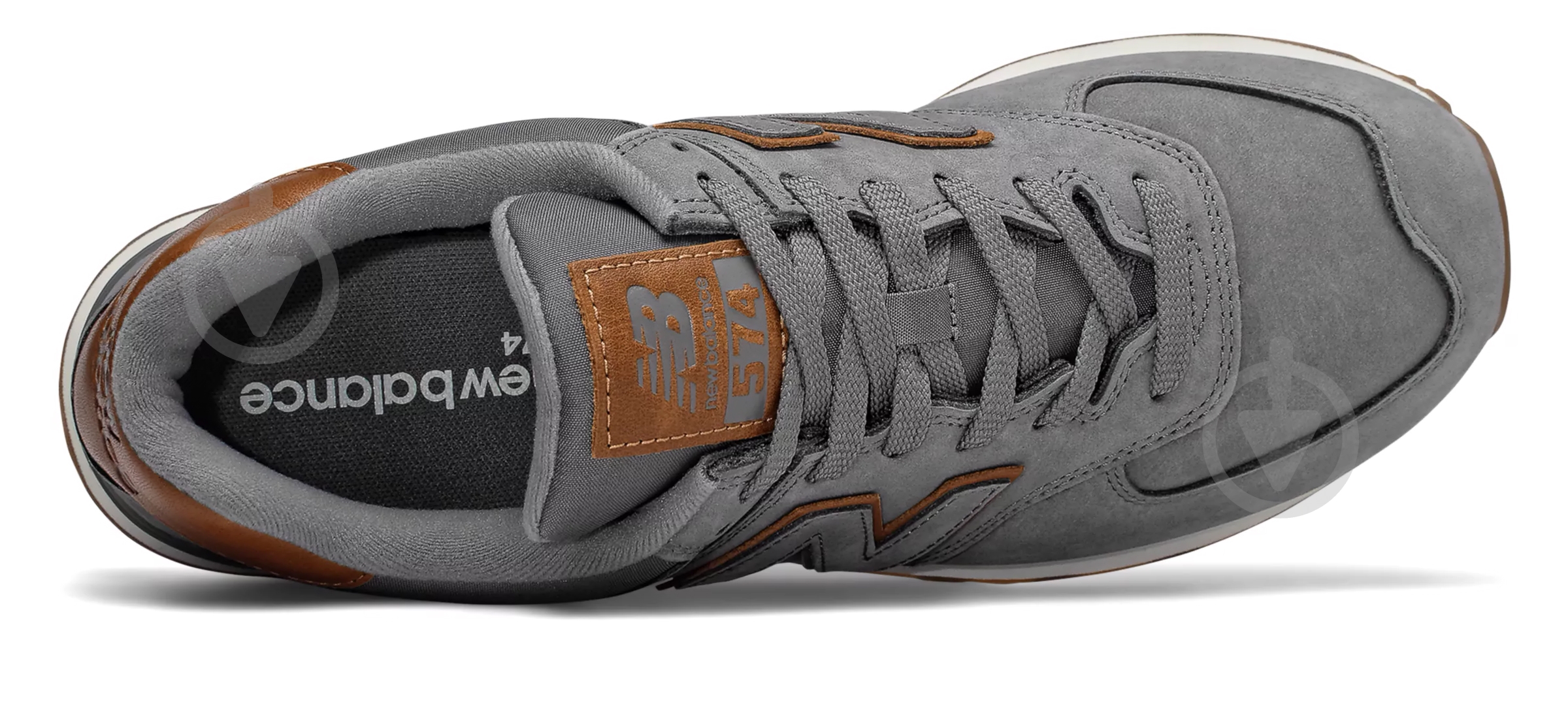Кроссовки мужские зимние New Balance ML574NBA р.43 серые - фото 3