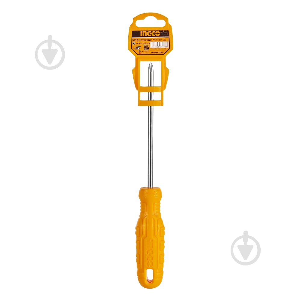 Отвертка INGCO PH 2x125 мм HS58PH2125 - фото 1