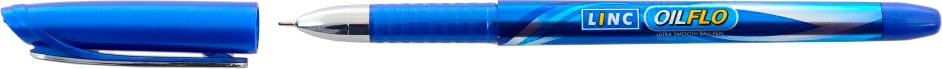 Ручка LINC Oilflo 0,7 мм синяя - фото 1