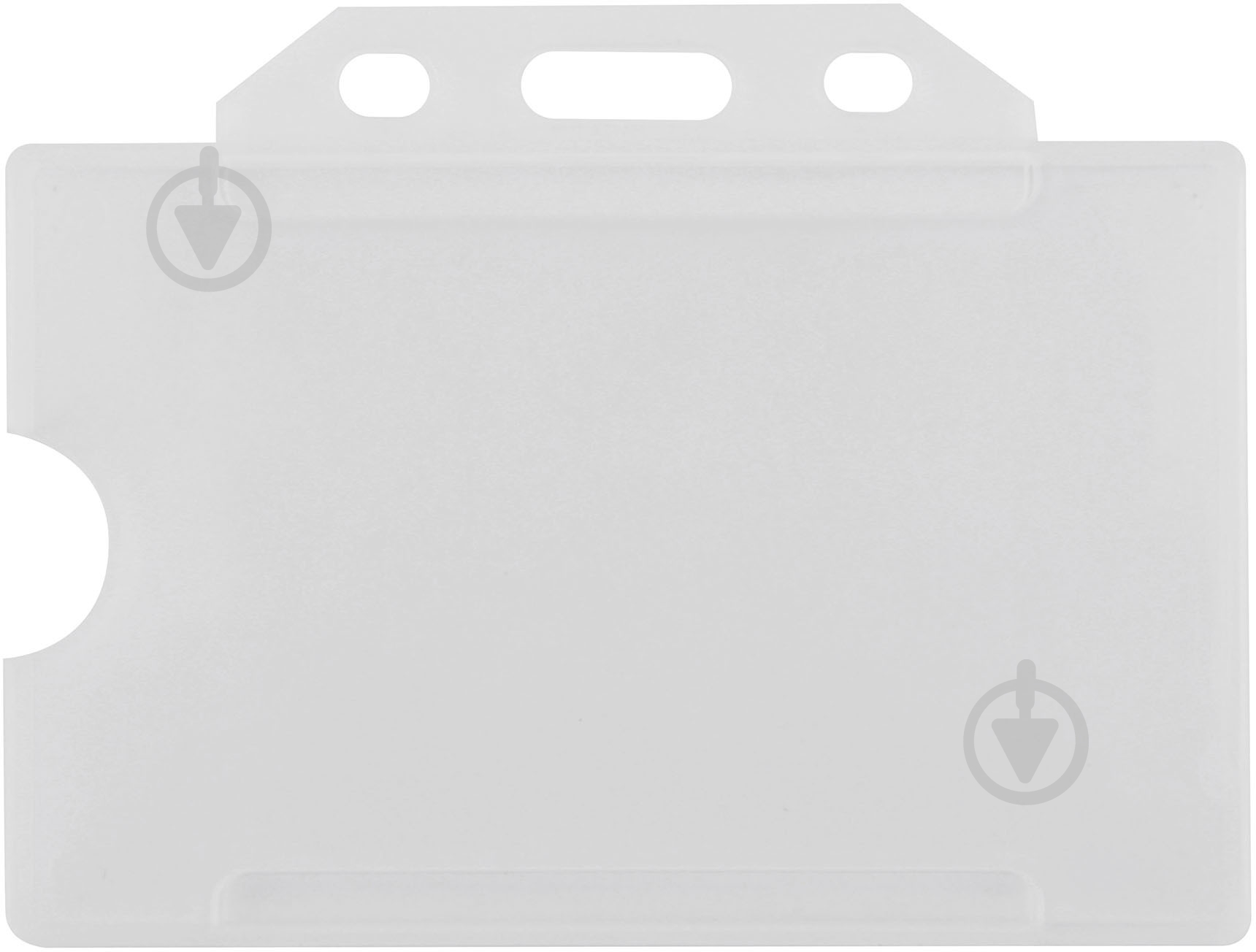 Набор бейджей PP+PVC 85х54 мм 5 шт. O45621 Optima - фото 1