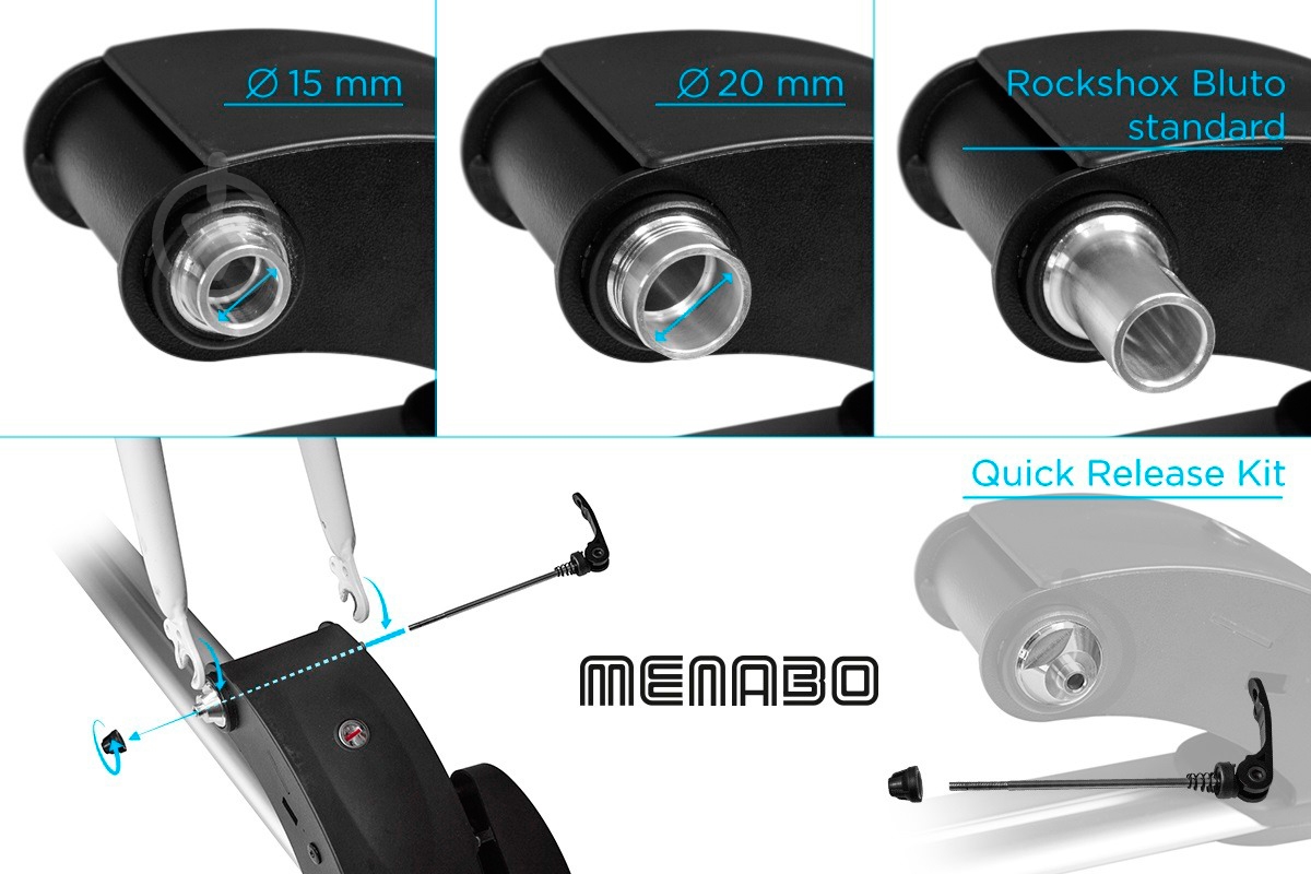 Крепление для велосипеда Menabo PRO TOUR - фото 6 Крепление для велосипеда Menabo PRO TOUR - фото 6