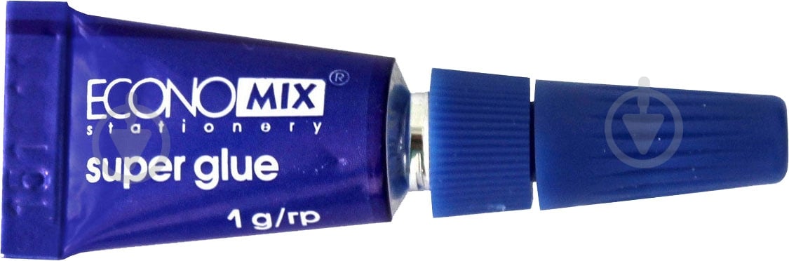 Суперклей 1 г гелевый E41207 Economix - фото 1 Суперклей 1 г гелевый E41207 Economix - фото 1