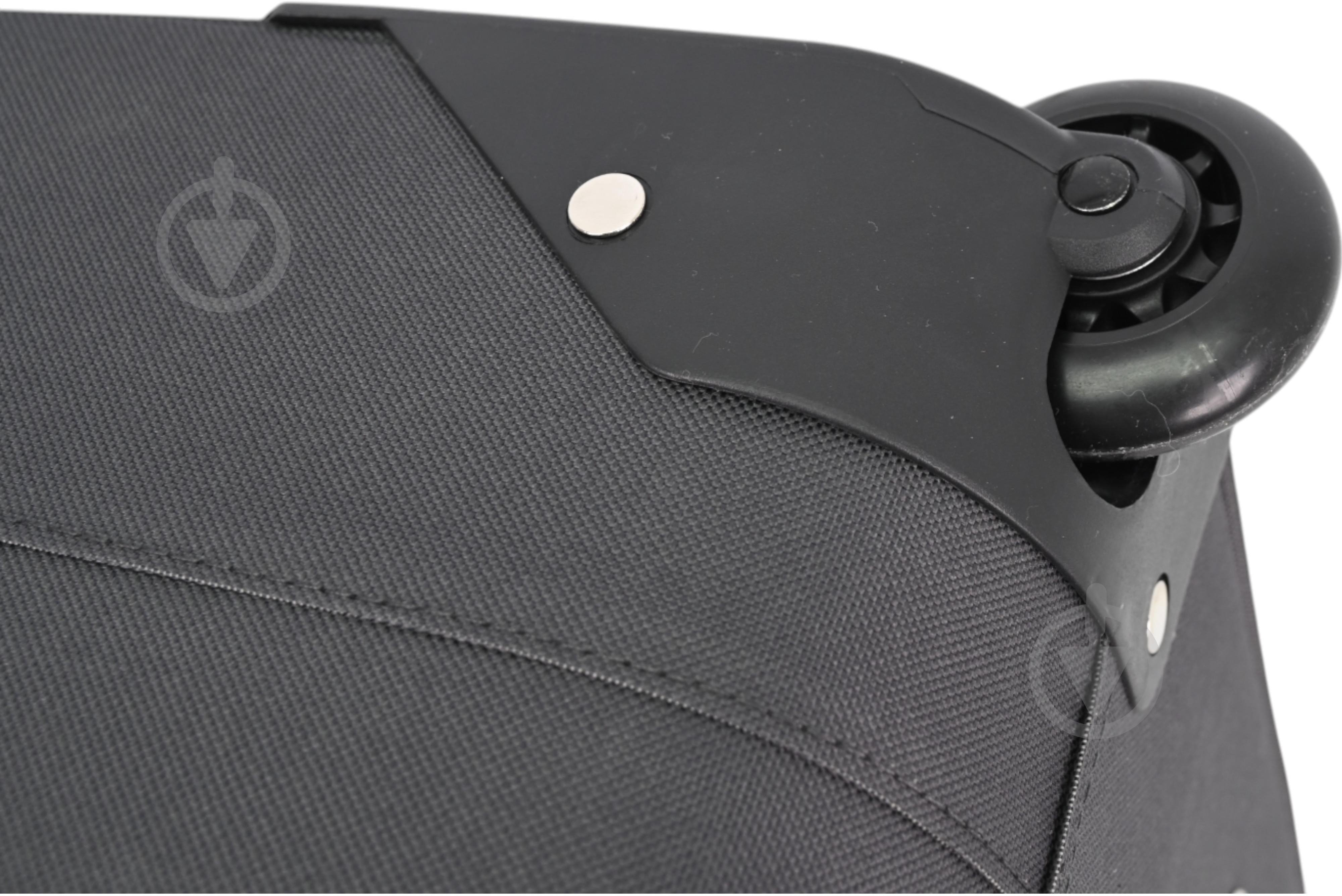 Валіза Compass MS-2502 30 л темно-сірий 36x20x54 см S - фото 8