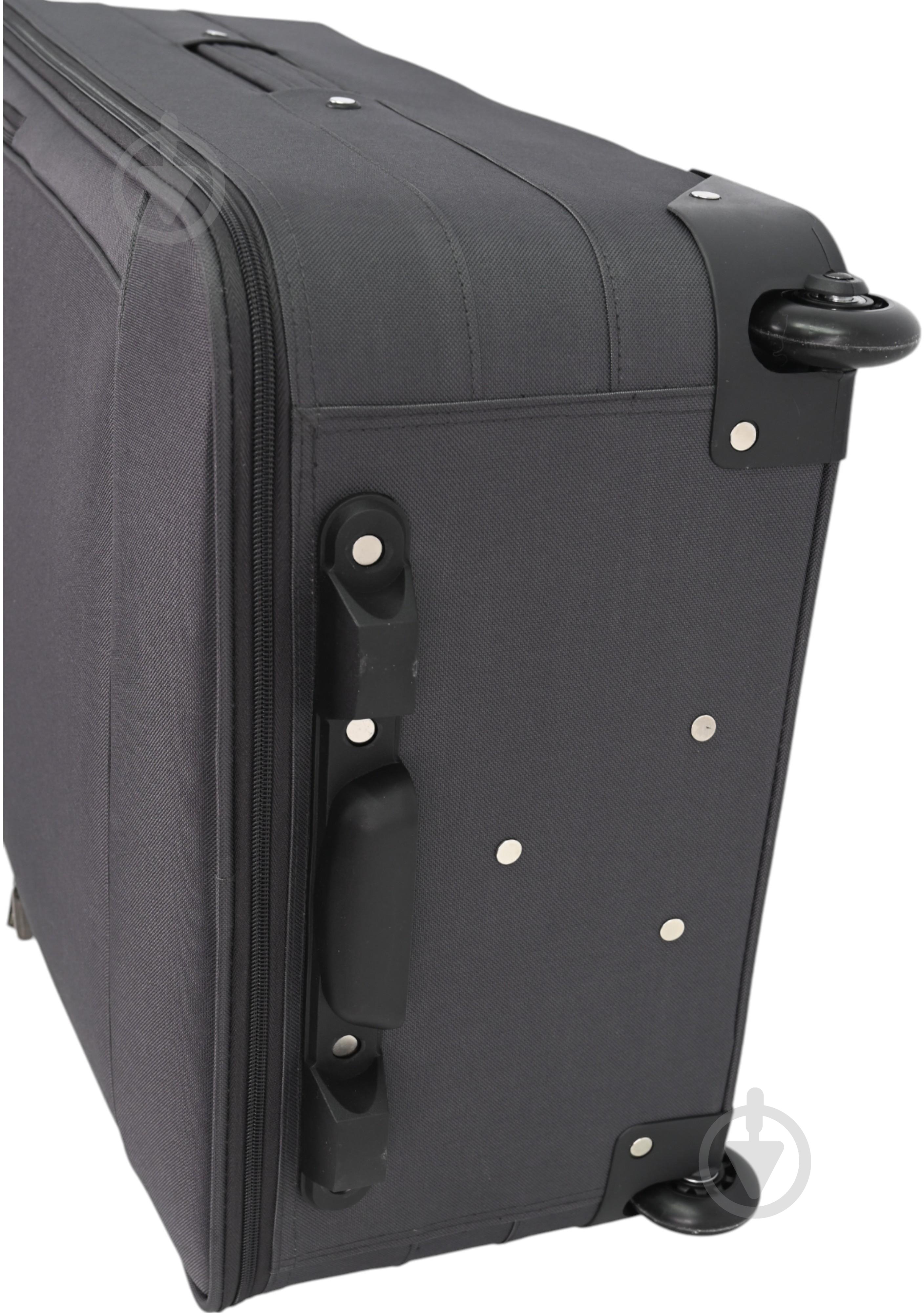 Валіза Compass MS-2502 80 л темно-сірий 46x27x74 см L - фото 7 Валіза Compass MS-2502 80 л темно-сірий 46x27x74 см L - фото 7