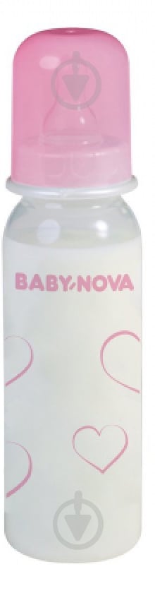 Бутылочка BABY-NOVA Rose 250 мл - фото 1 Бутылочка BABY-NOVA Rose 250 мл - фото 1