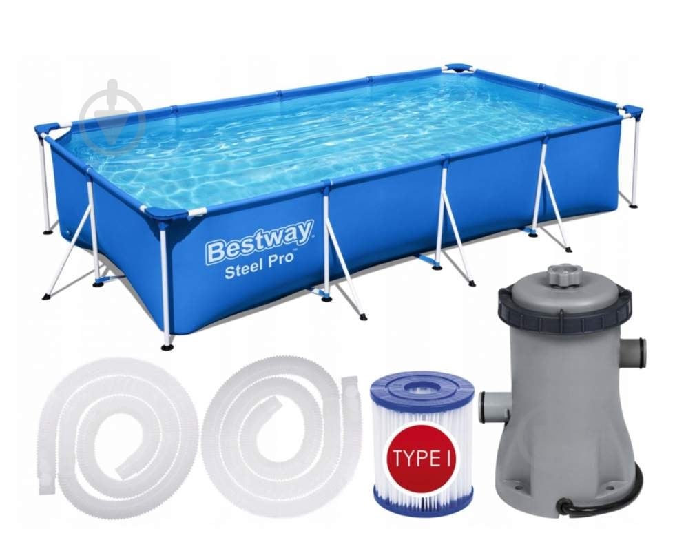 Бассейн каркасный Bestway 56424 - фото 2 Бассейн каркасный Bestway 56424 - фото 2