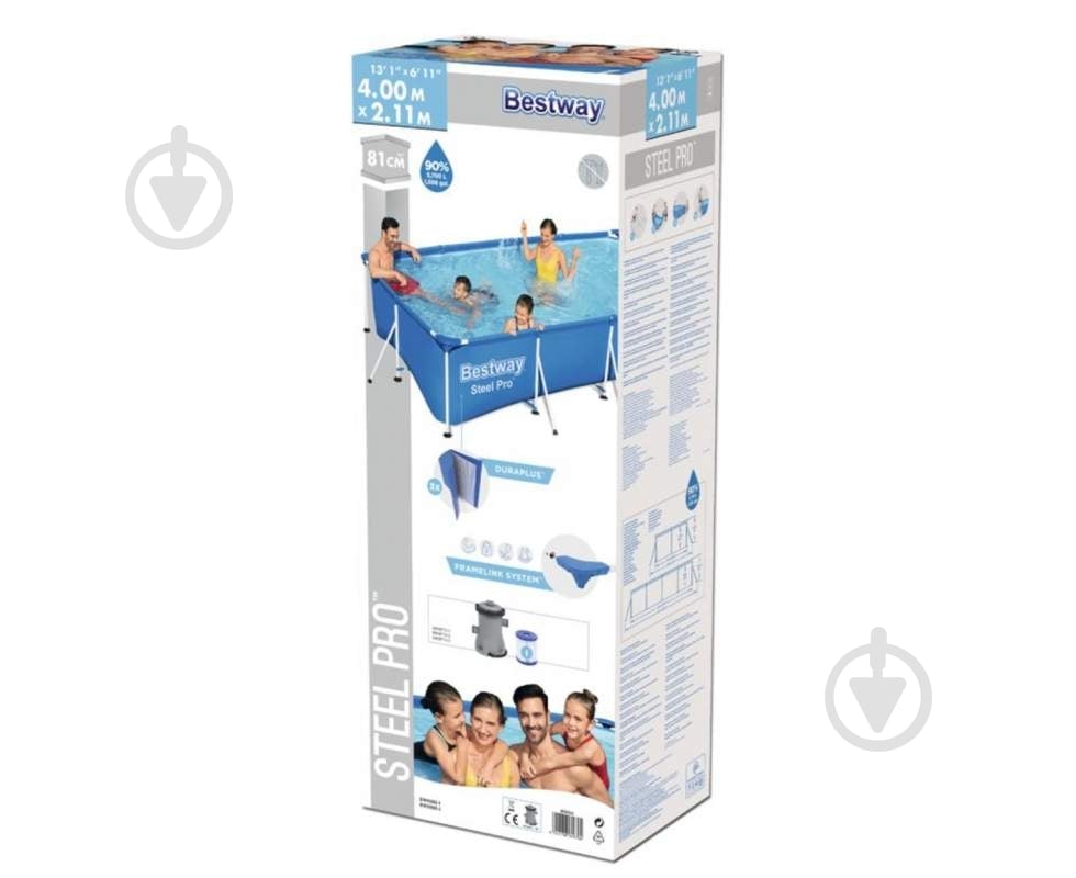 Бассейн каркасный Bestway 56424 - фото 3 Бассейн каркасный Bestway 56424 - фото 3